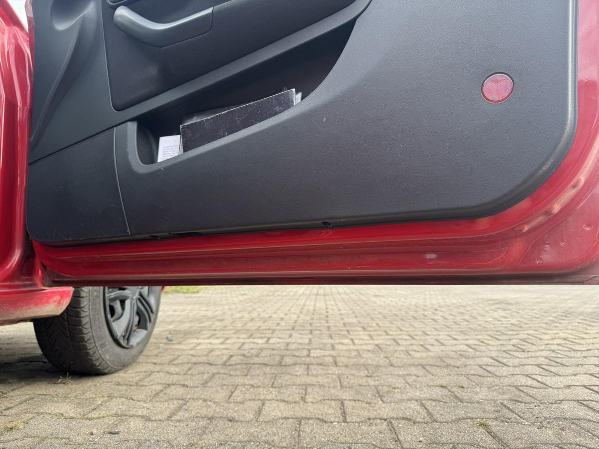 Seat Ibiza 6L original T&uuml;r vorn rechts LS3H Emocion Rot 3-T&uuml;rer Rohbau Bj.2006